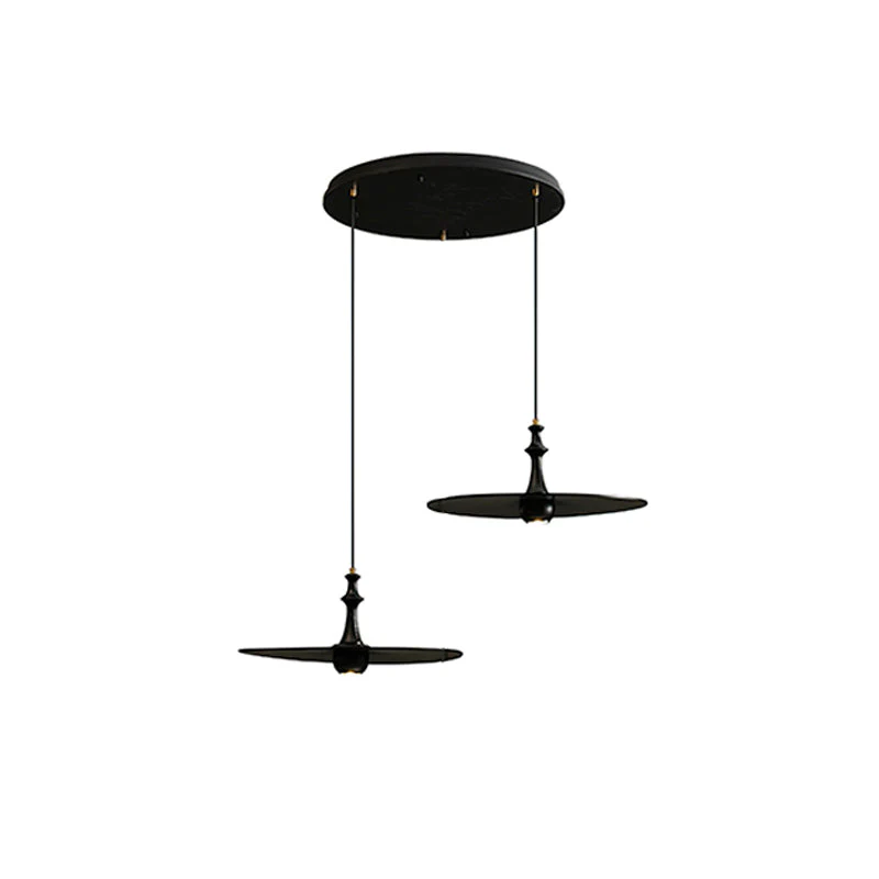 Syrinyra Sculptural Wood Disc Pendant Light - Image 57