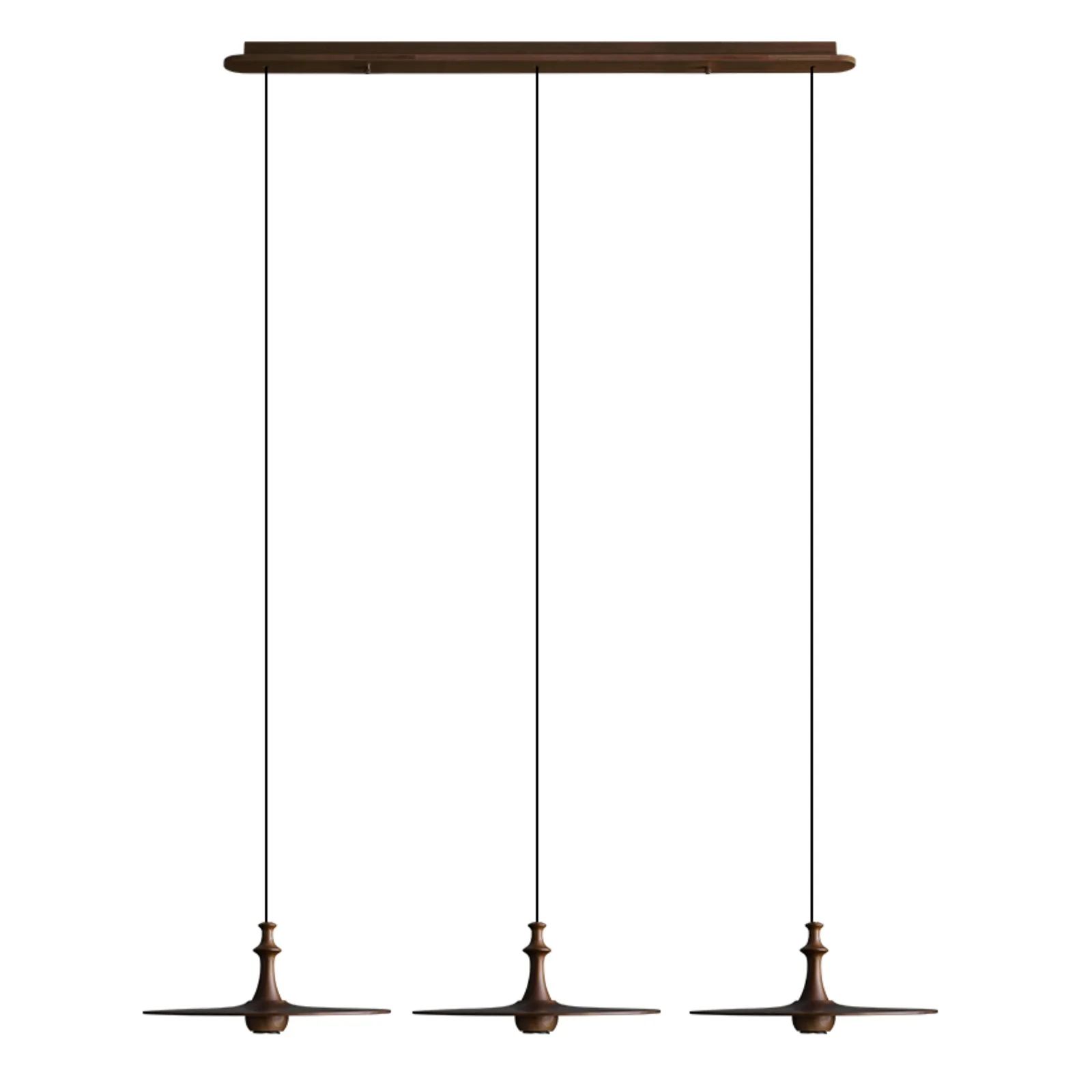 Syrinyra Sculptural Wood Disc Pendant Light - Image 59