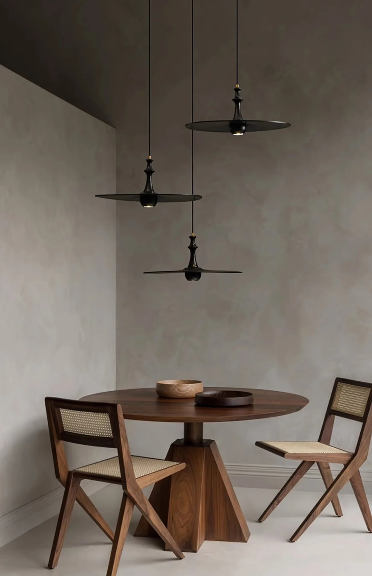 Syrinyra Sculptural Wood Disc Pendant Light - Image 69