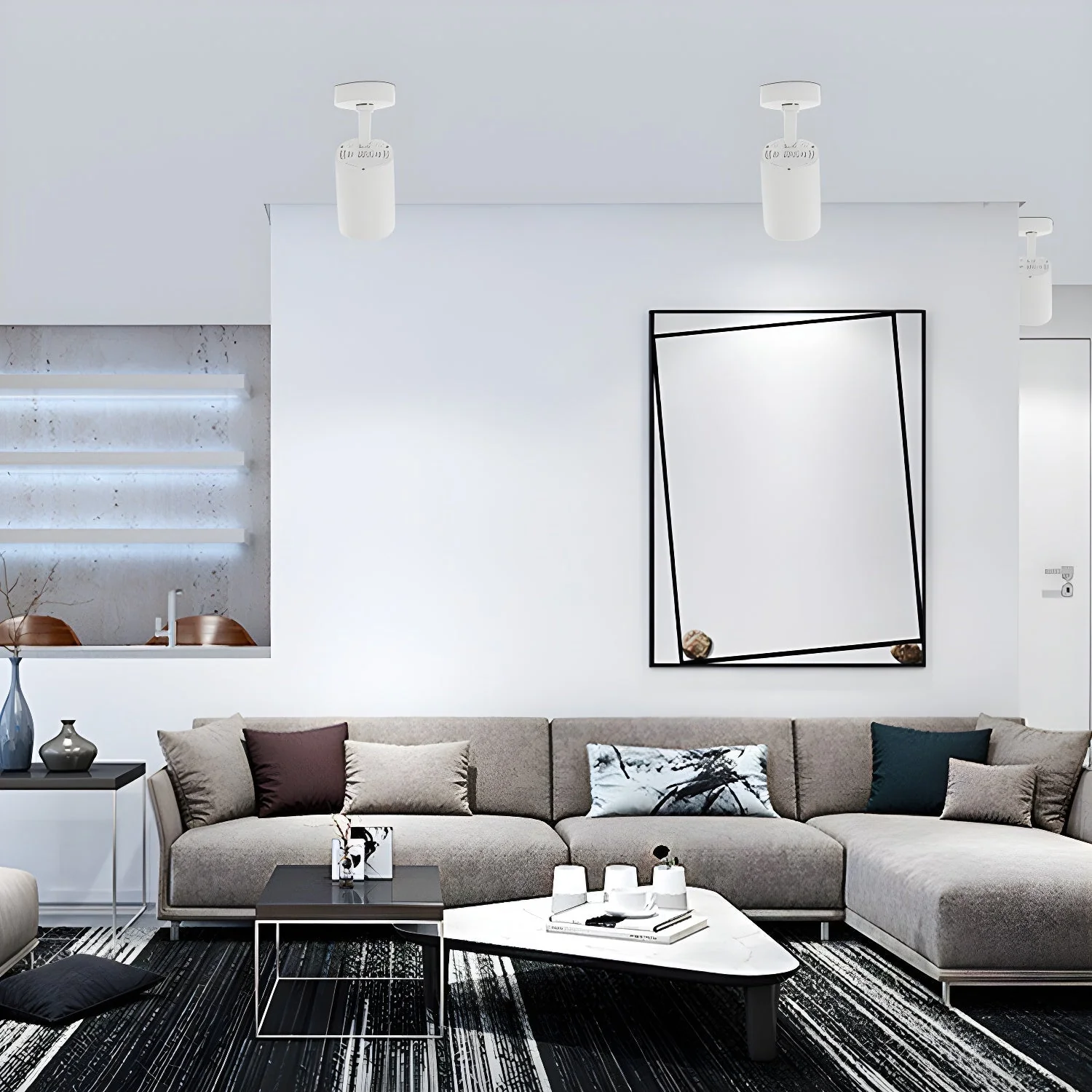 Sysorila Modern Minimalist Beam Spotlight Ceiling lamp - Image 18