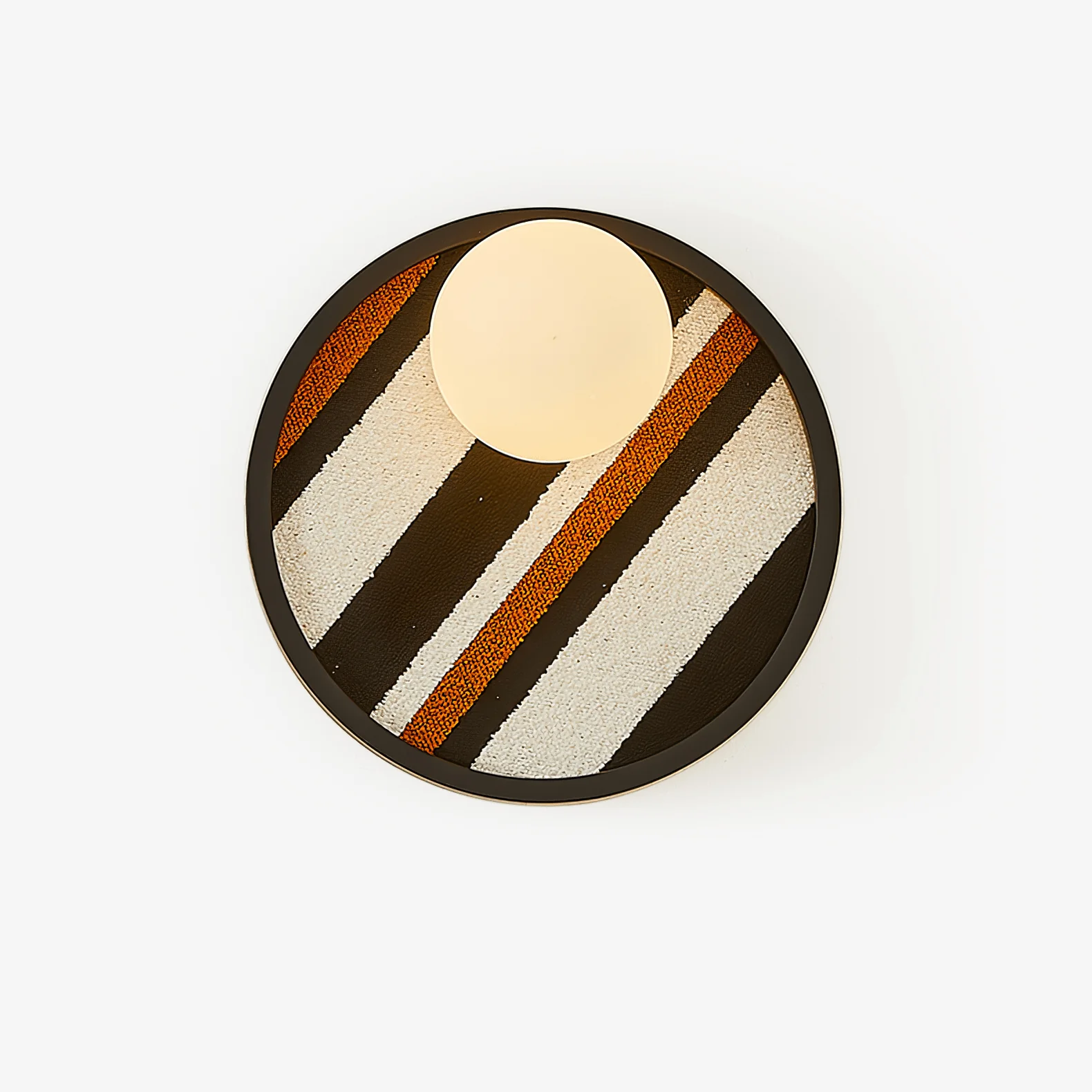Sytala Premium Nordic Art Orbit Fabric Wall Light