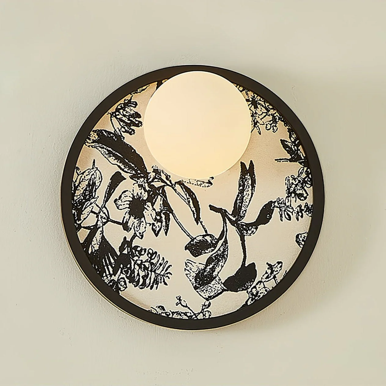 Sytala Premium Nordic Art Orbit Fabric Wall Light - Image 13