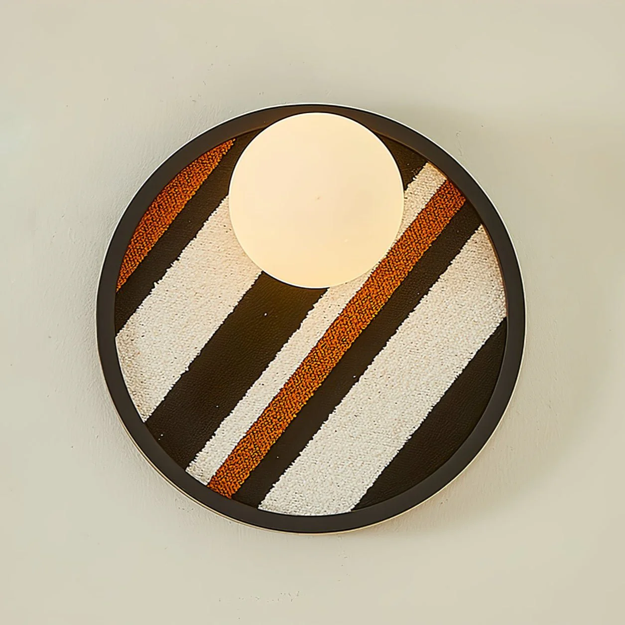 Sytala Premium Nordic Art Orbit Fabric Wall Light - Image 14