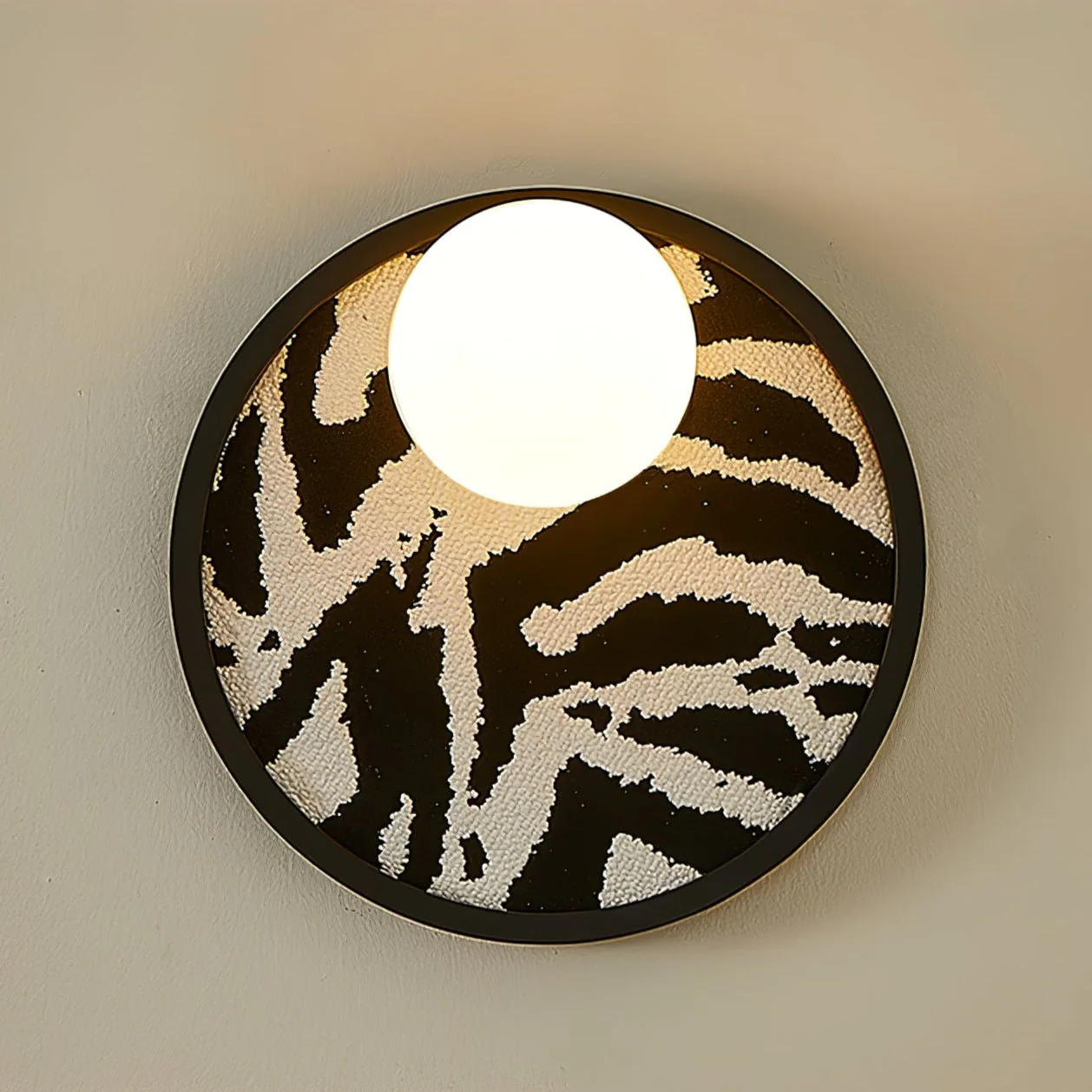 Sytala Premium Nordic Art Orbit Fabric Wall Light - Image 17