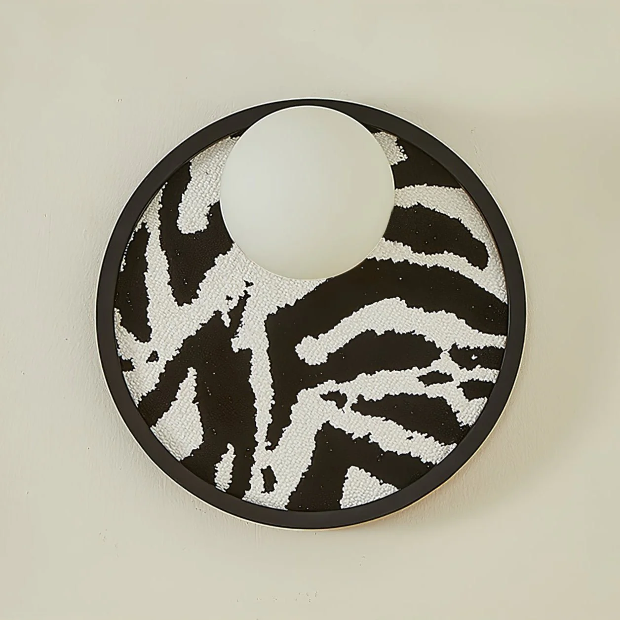Sytala Premium Nordic Art Orbit Fabric Wall Light - Image 18