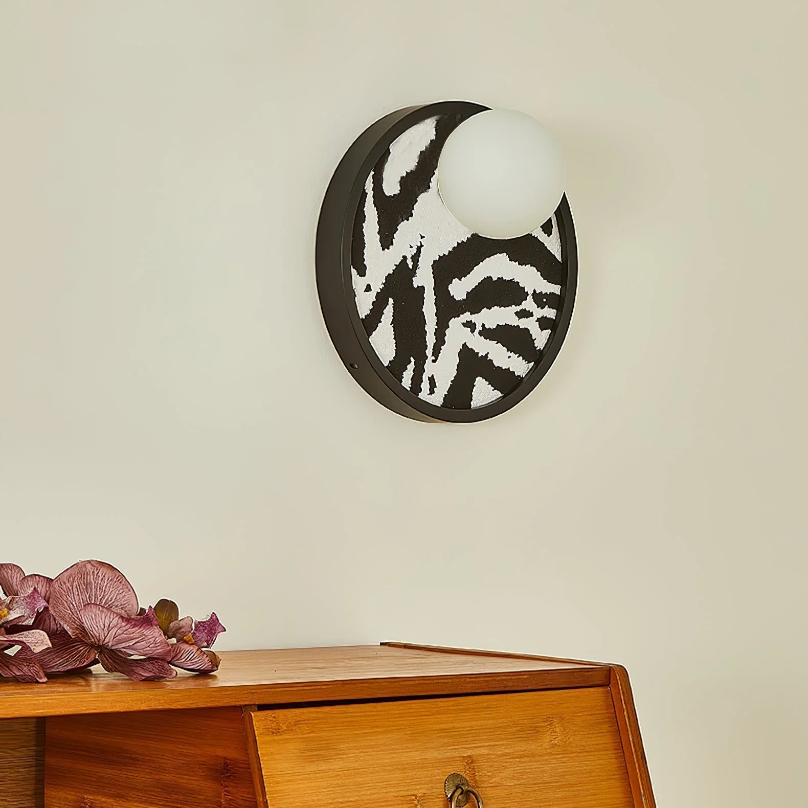 Sytala Premium Nordic Art Orbit Fabric Wall Light - Image 22