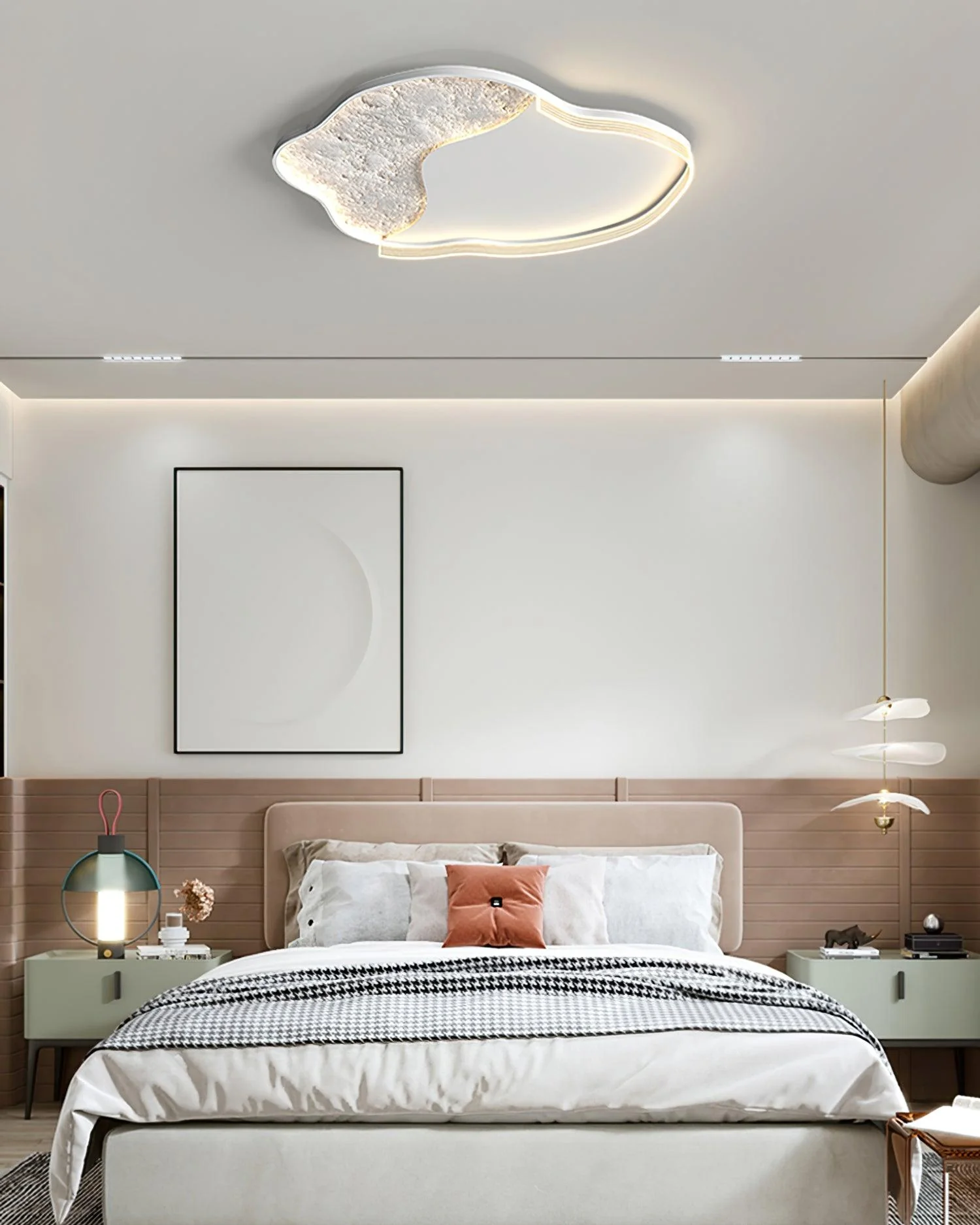 Syvine Nordic Art Lunar Led Ceiling Lamp - Image 10
