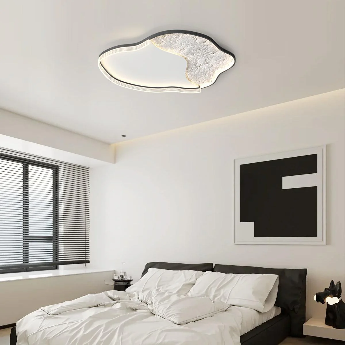 Syvine Nordic Art Lunar Led Ceiling Lamp - Image 4