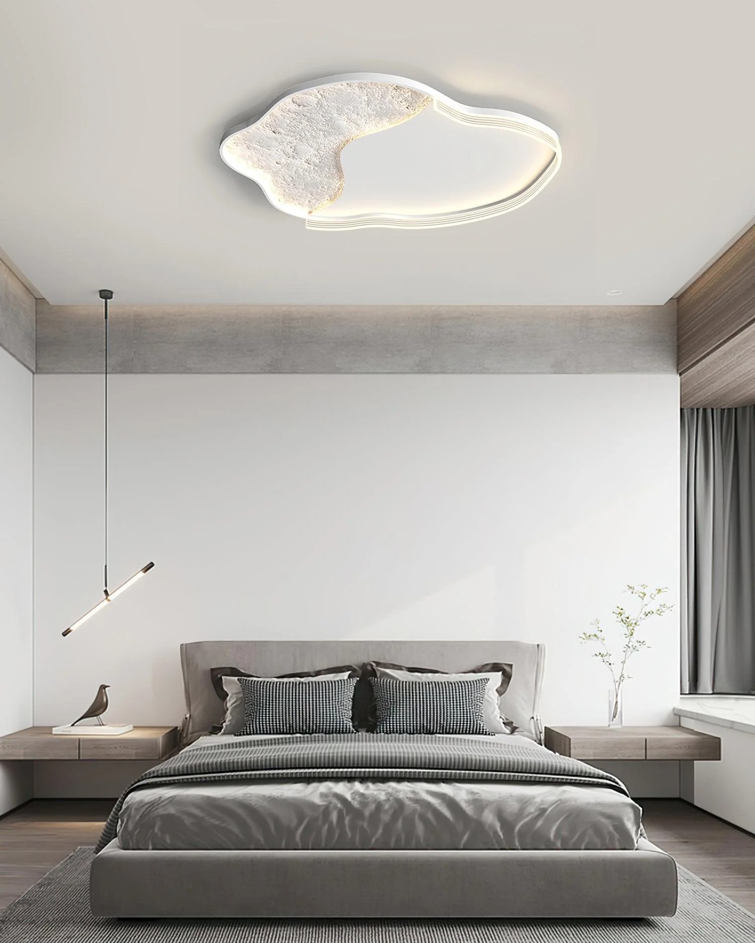 Syvine Nordic Art Lunar Led Ceiling Lamp - Image 6