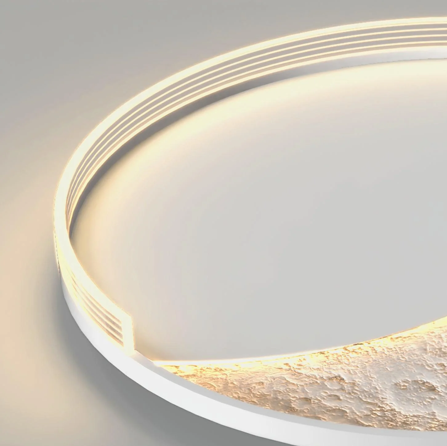 Syvine Nordic Art Lunar Led Ceiling Lamp - Image 8