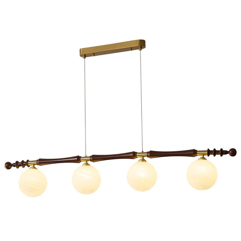Syvineth Premium Nordic Orbital Wood Chandelier - Image 8