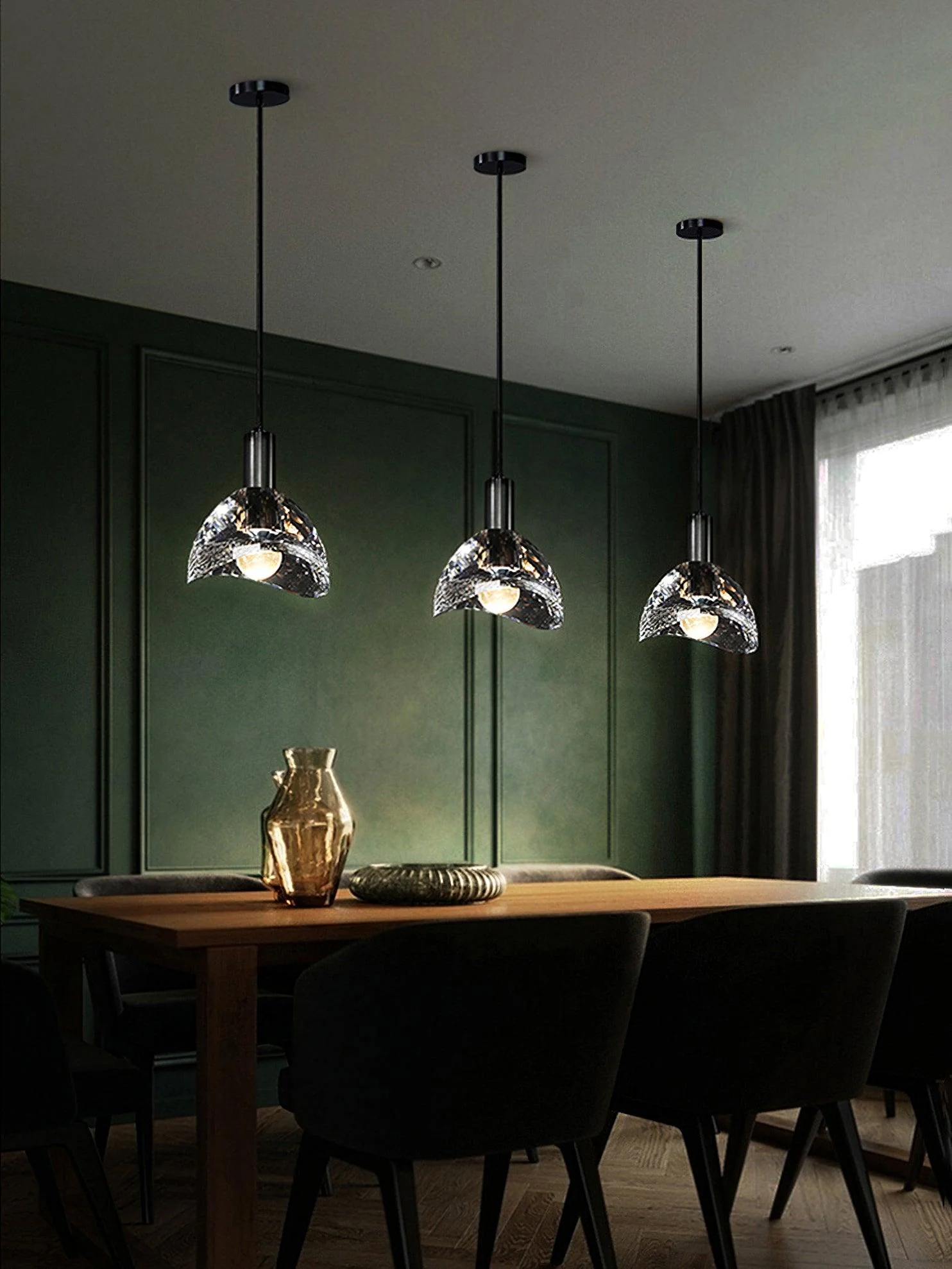 Syvinor Premium Nordic Art Glass Pendant Lamp - Image 2