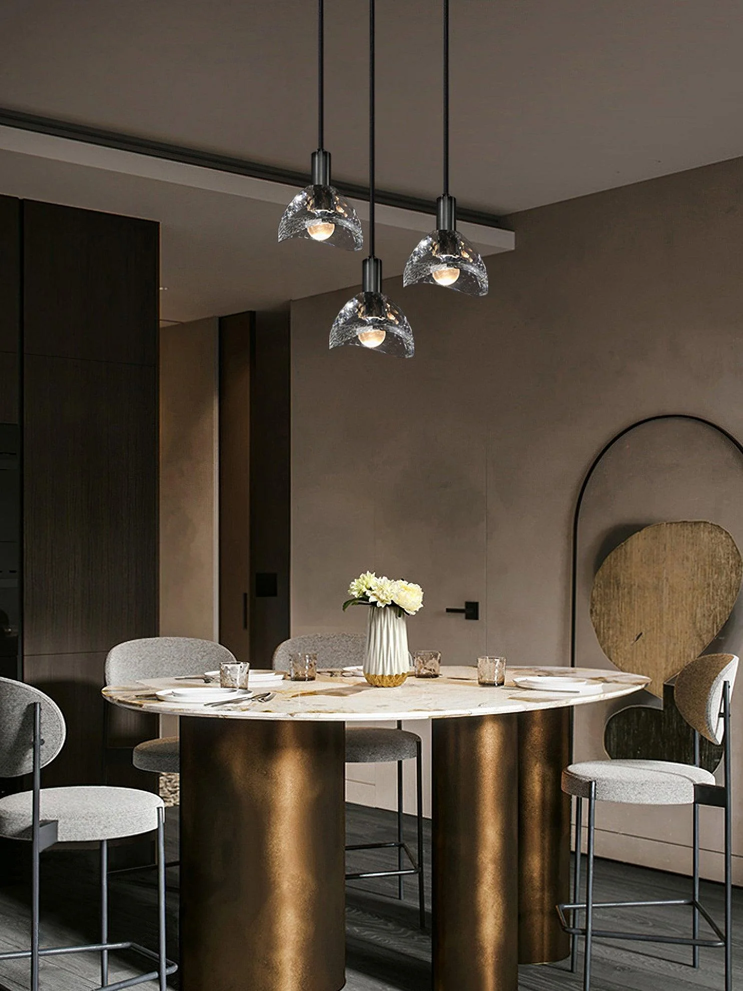 Syvinor Premium Nordic Art Glass Pendant Lamp - Image 7