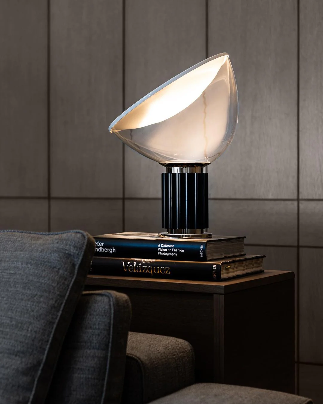 Taccia Modern Glass Table Lamp - Image 2