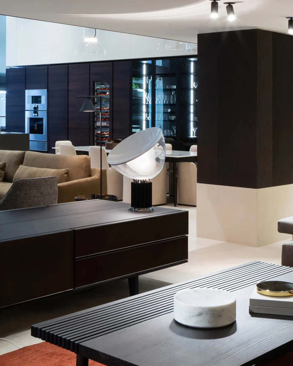 Taccia Modern Glass Table Lamp - Image 24