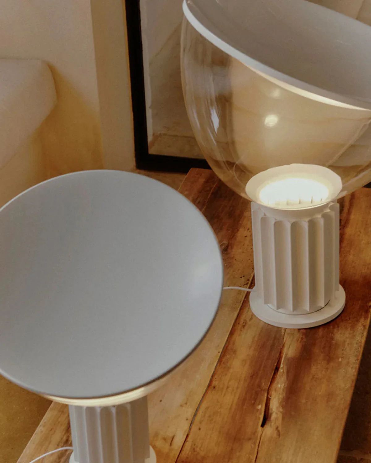 Taccia Modern Glass Table Lamp - Image 30