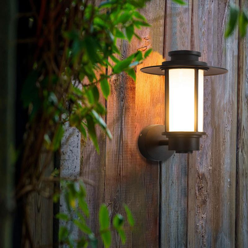 Tala Top Hats LED Retro Outdoor Wall Lights