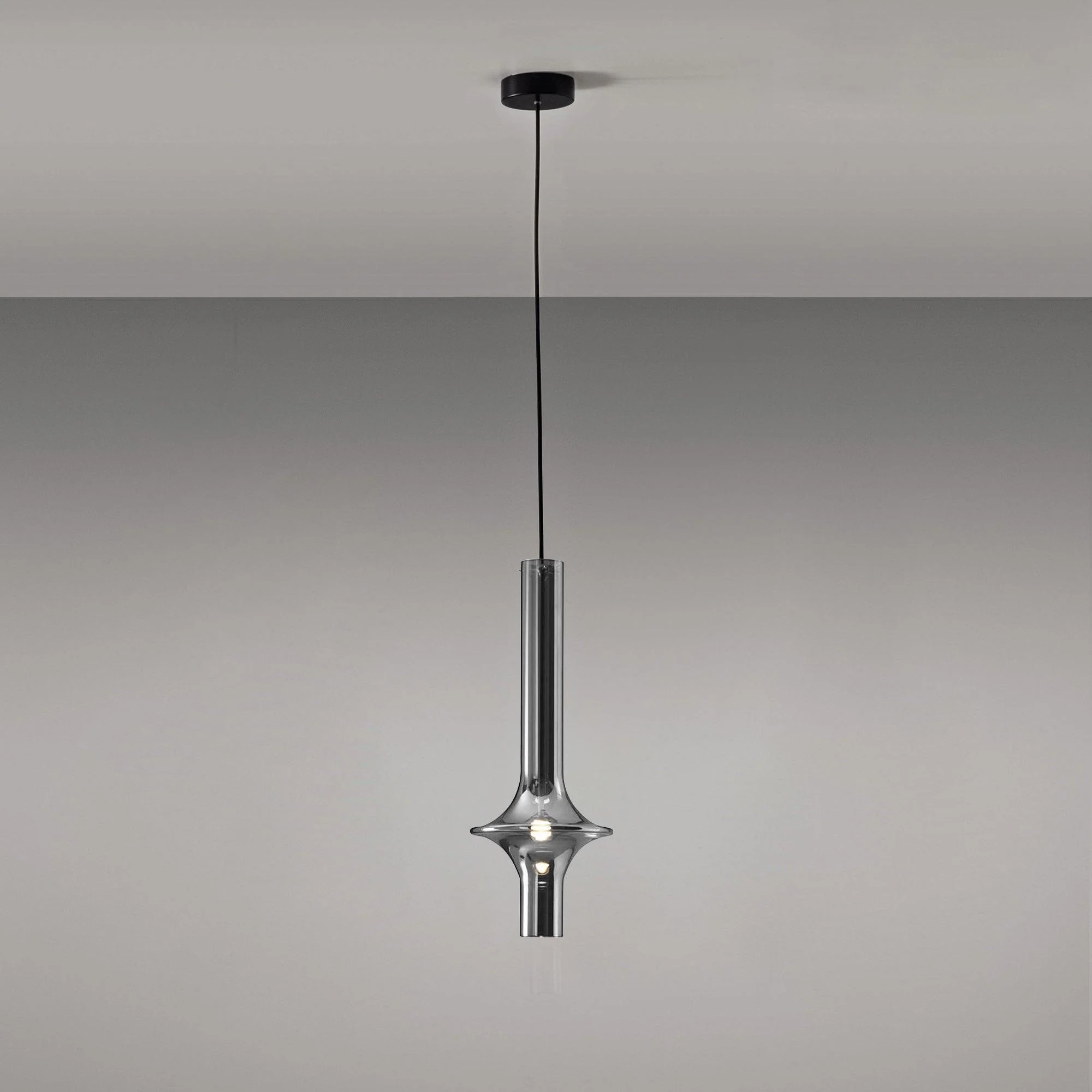 Talera Glass Industrial Glam Pendant Light - Image 39