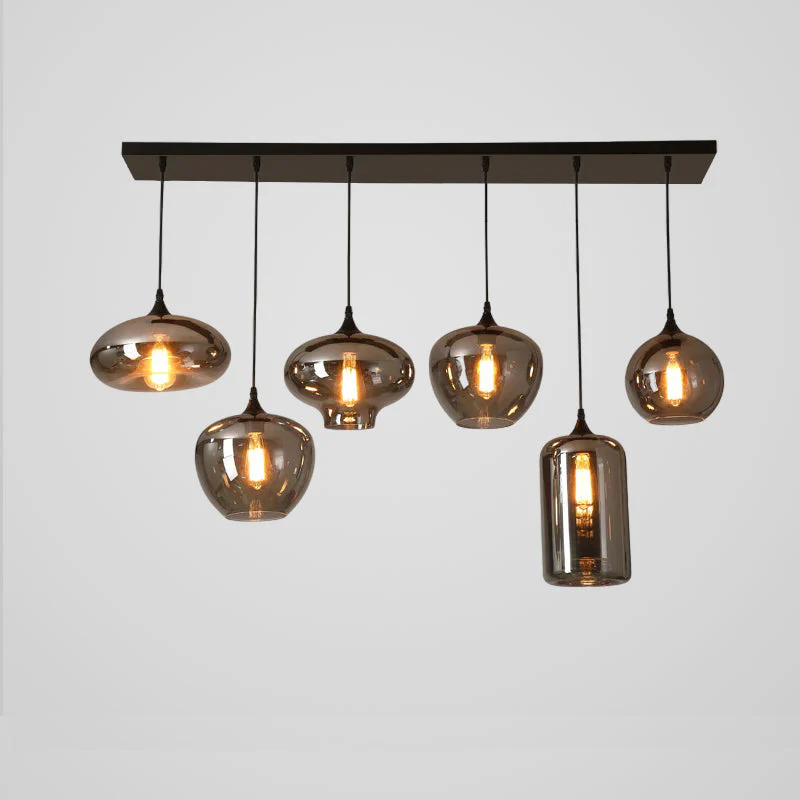 Talis Glass Industrial Chic Pendant Light - Image 20