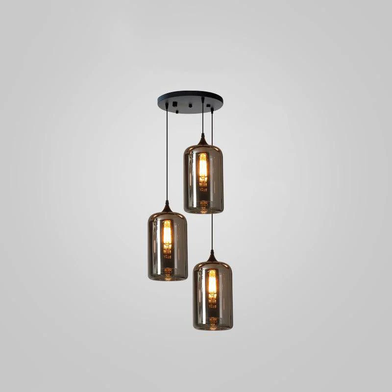 Talis Glass Industrial Chic Pendant Light - Image 25