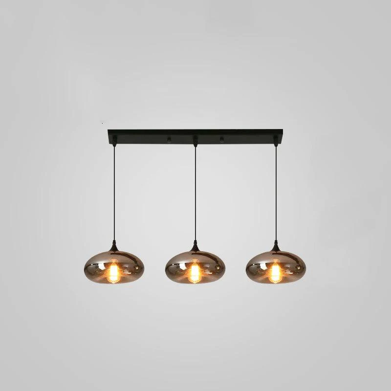 Talis Glass Industrial Chic Pendant Light - Image 3
