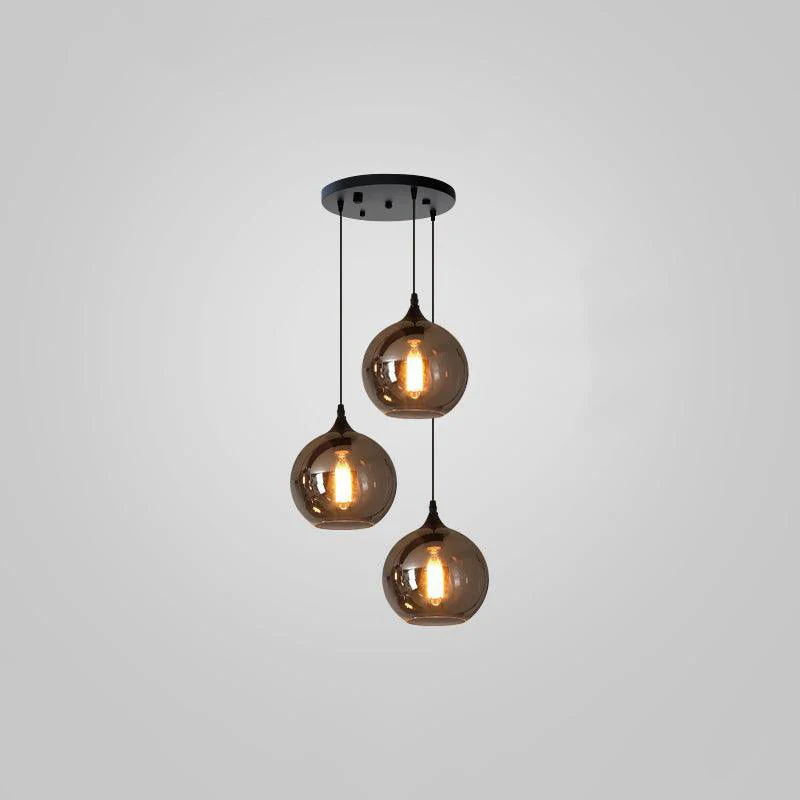 Talis Glass Industrial Chic Pendant Light - Image 30