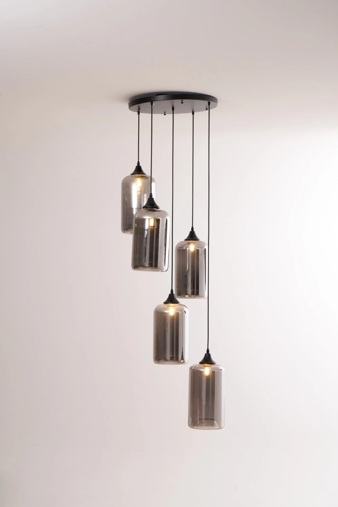 Talis Glass Industrial Chic Pendant Light - Image 36