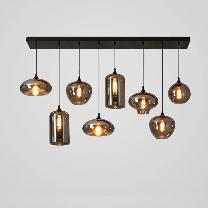 Talis Glass Industrial Chic Pendant Light - Image 72