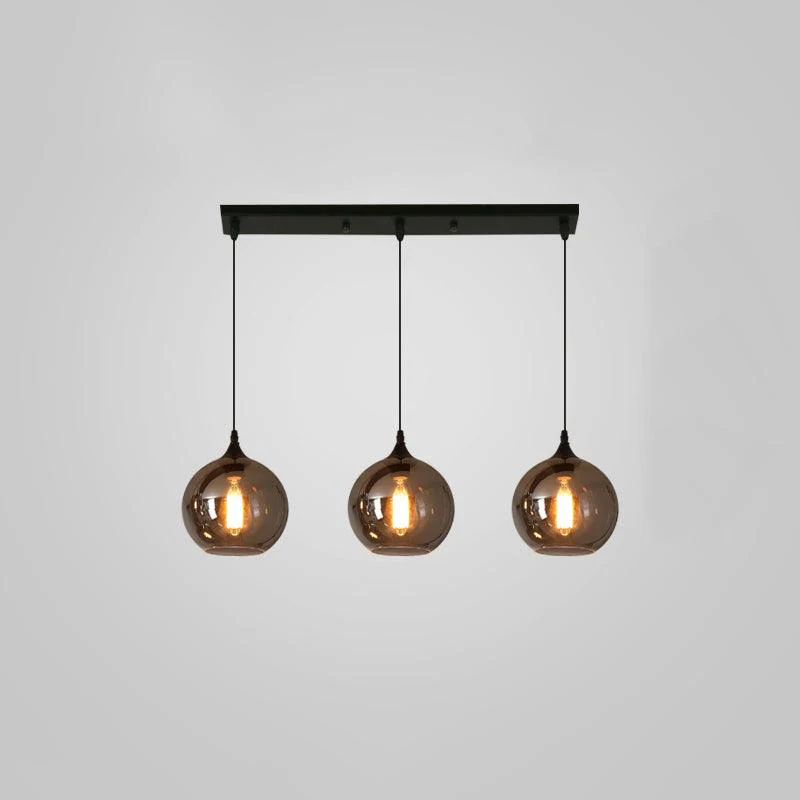 Talis Glass Industrial Chic Pendant Light - Image 9