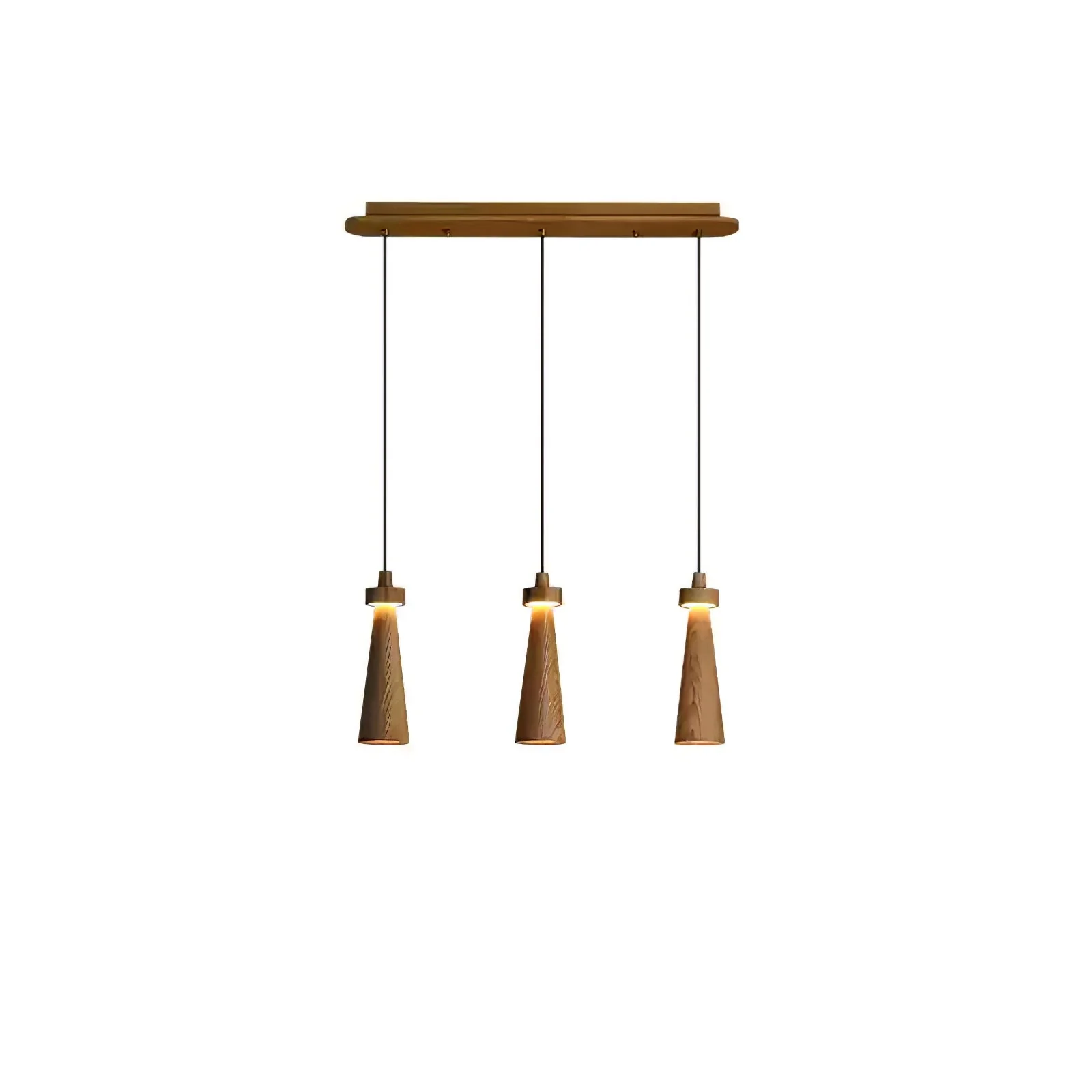Taper Minimalist Wood Pendant Light - Image 20