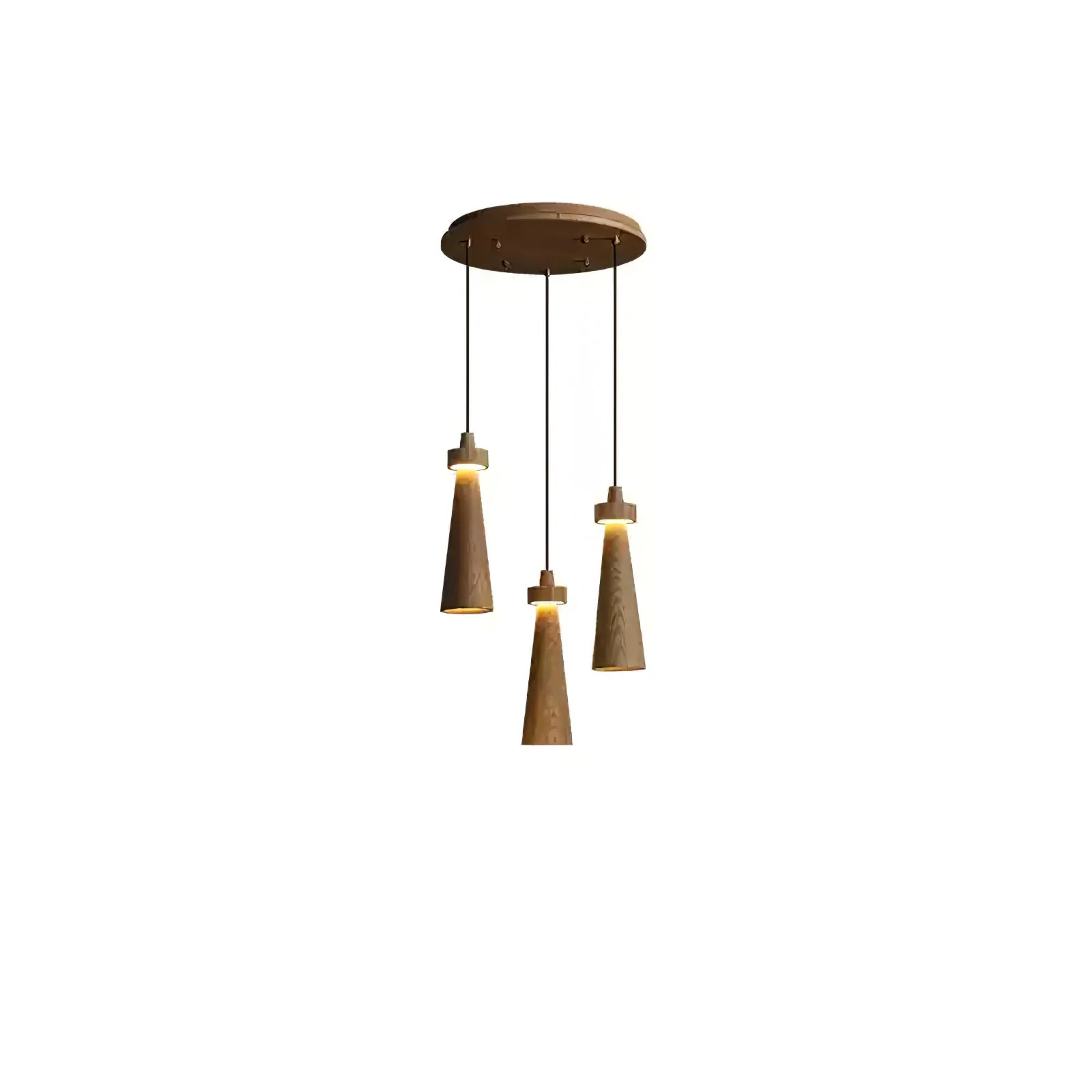 Taper Minimalist Wood Pendant Light - Image 22