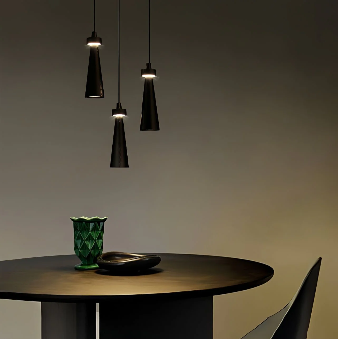 Taper Minimalist Wood Pendant Light - Image 23