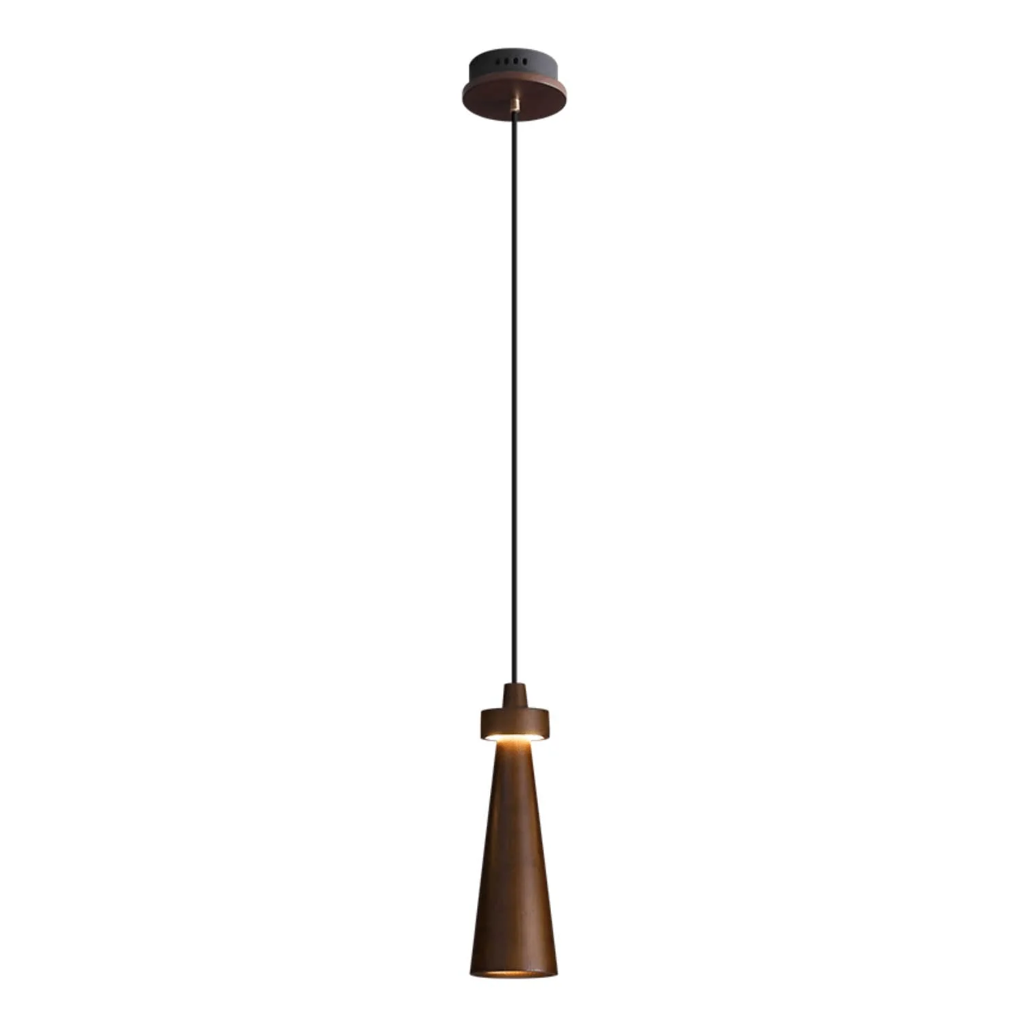 Taper Minimalist Wood Pendant Light - Image 32