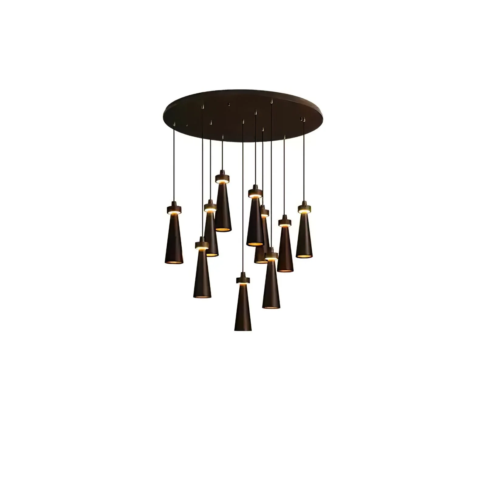 Taper Minimalist Wood Pendant Light - Image 6