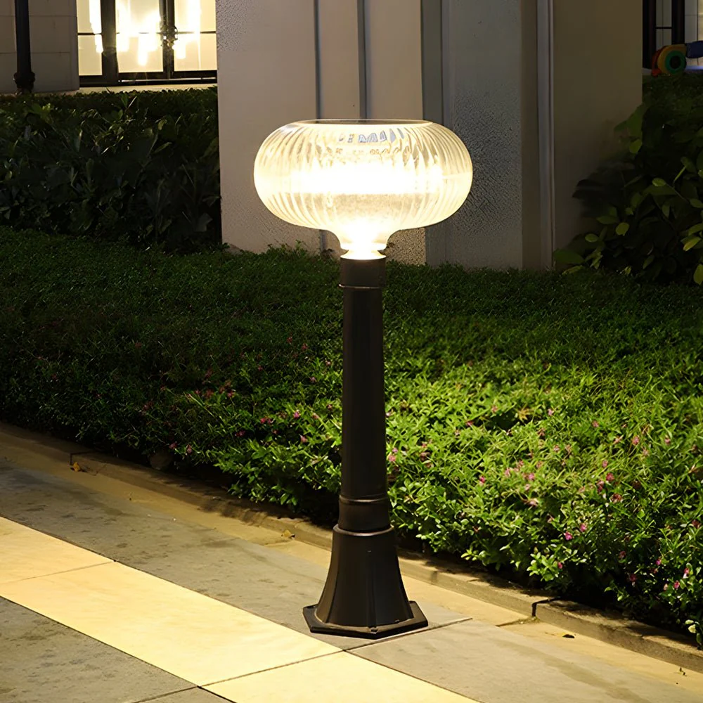 Tatm Contemporary Cylinder Outdoor Lawn Light