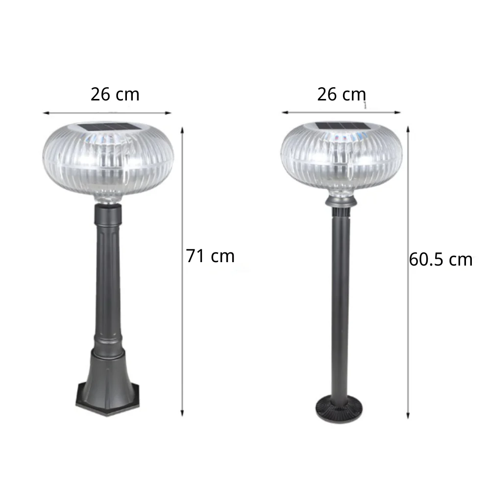 Tatm Contemporary Cylinder Outdoor Lawn Light - Image 4