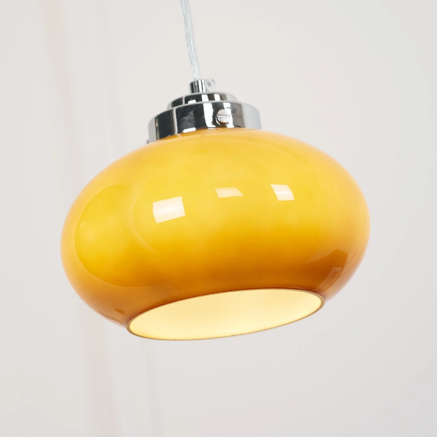 Tavira Glass Retro Pendant Light - Image 11