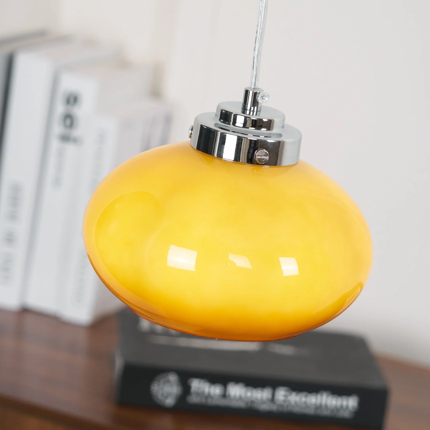 Tavira Glass Retro Pendant Light - Image 8