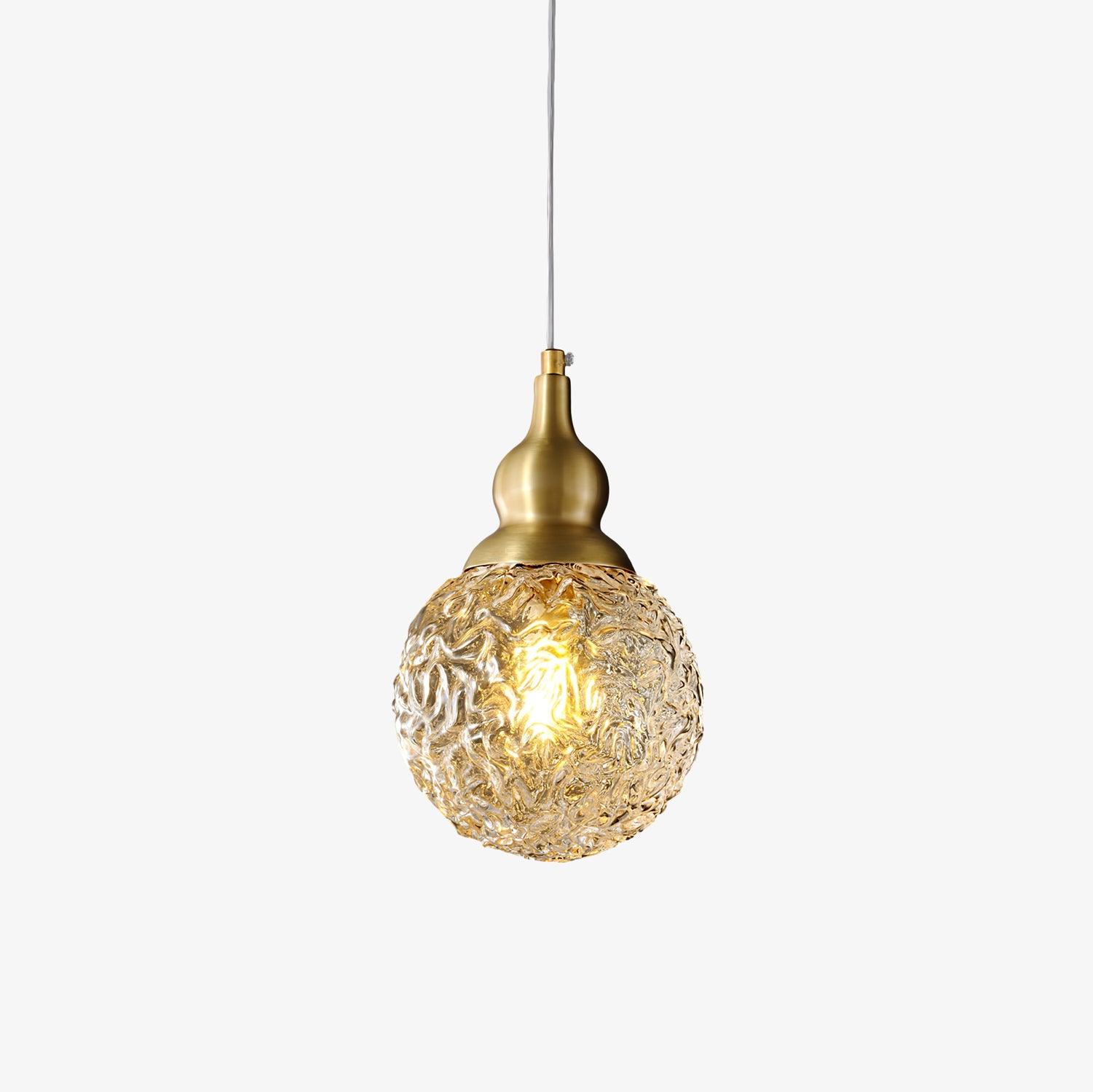 Tavirace Brass & Glass Glam Pendant Light