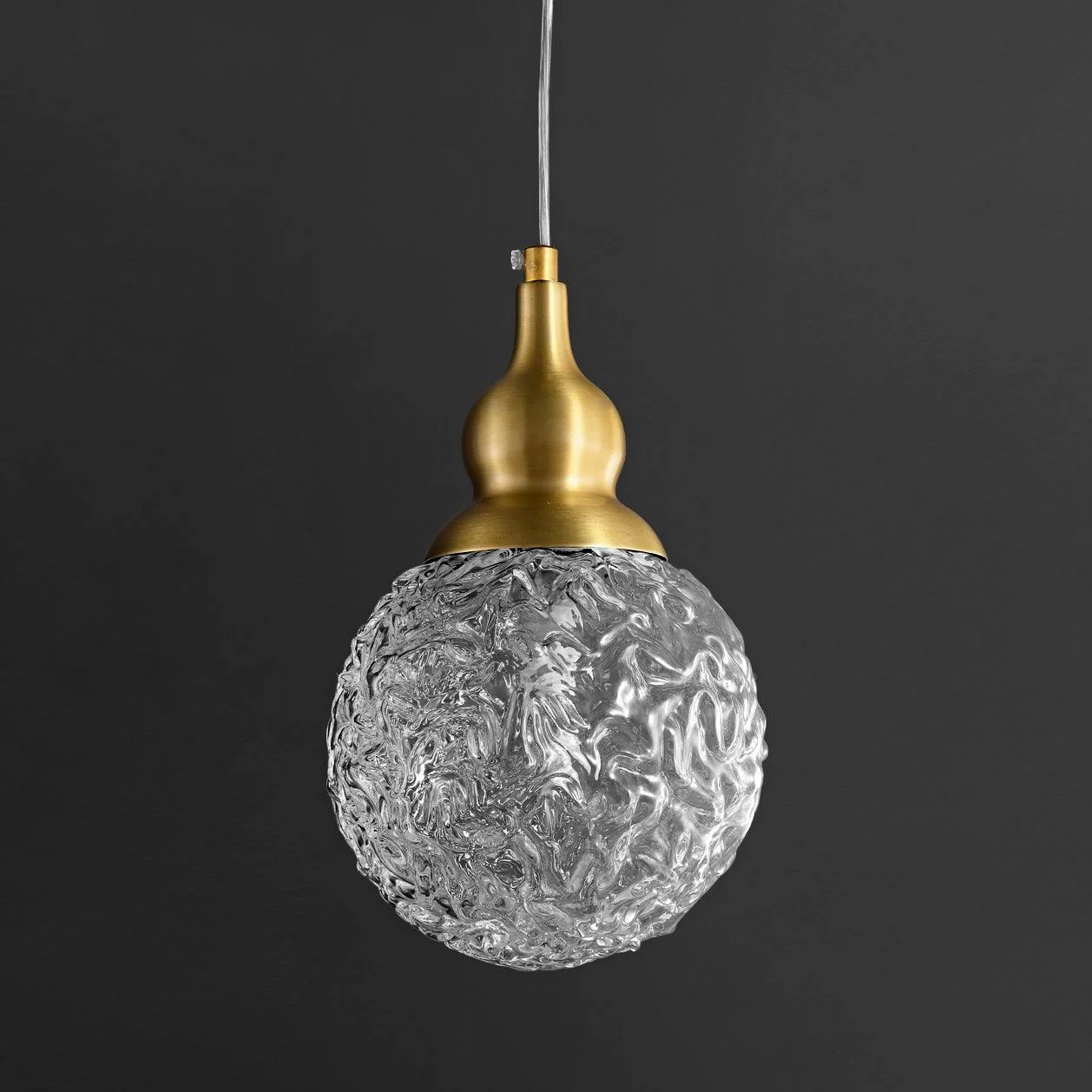 Tavirace Brass & Glass Glam Pendant Light - Image 10