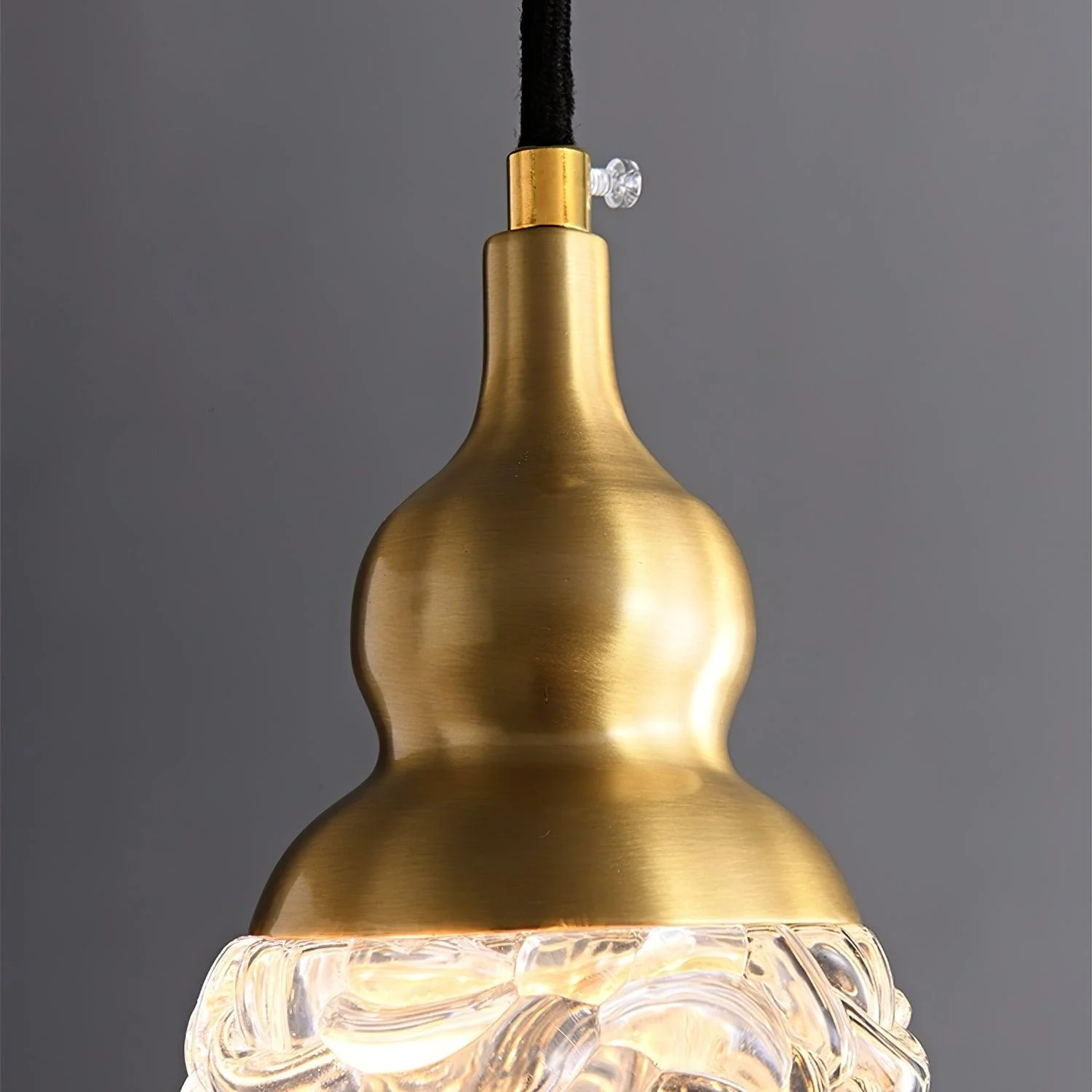 Tavirace Brass & Glass Glam Pendant Light - Image 11