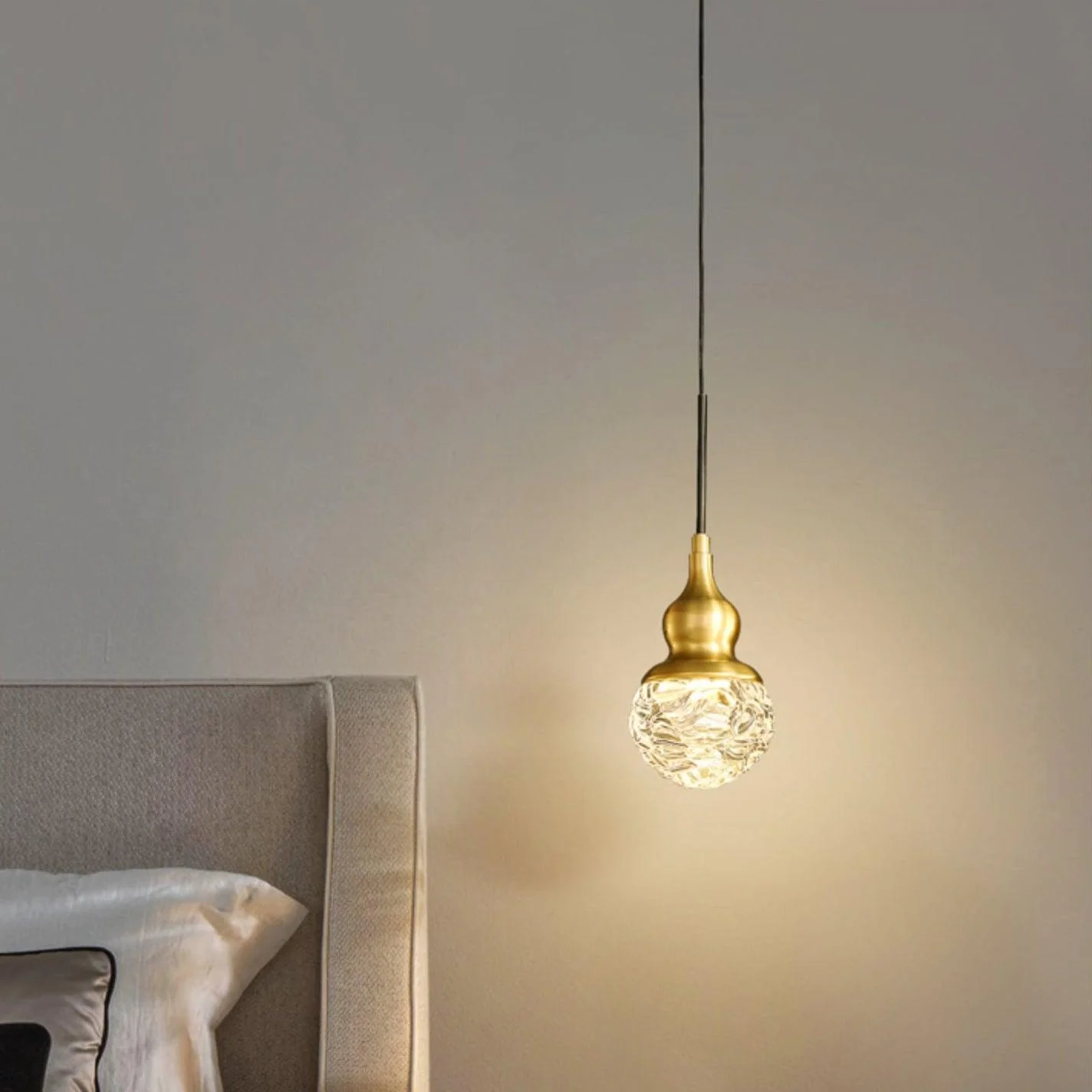 Tavirace Brass & Glass Glam Pendant Light - Image 12