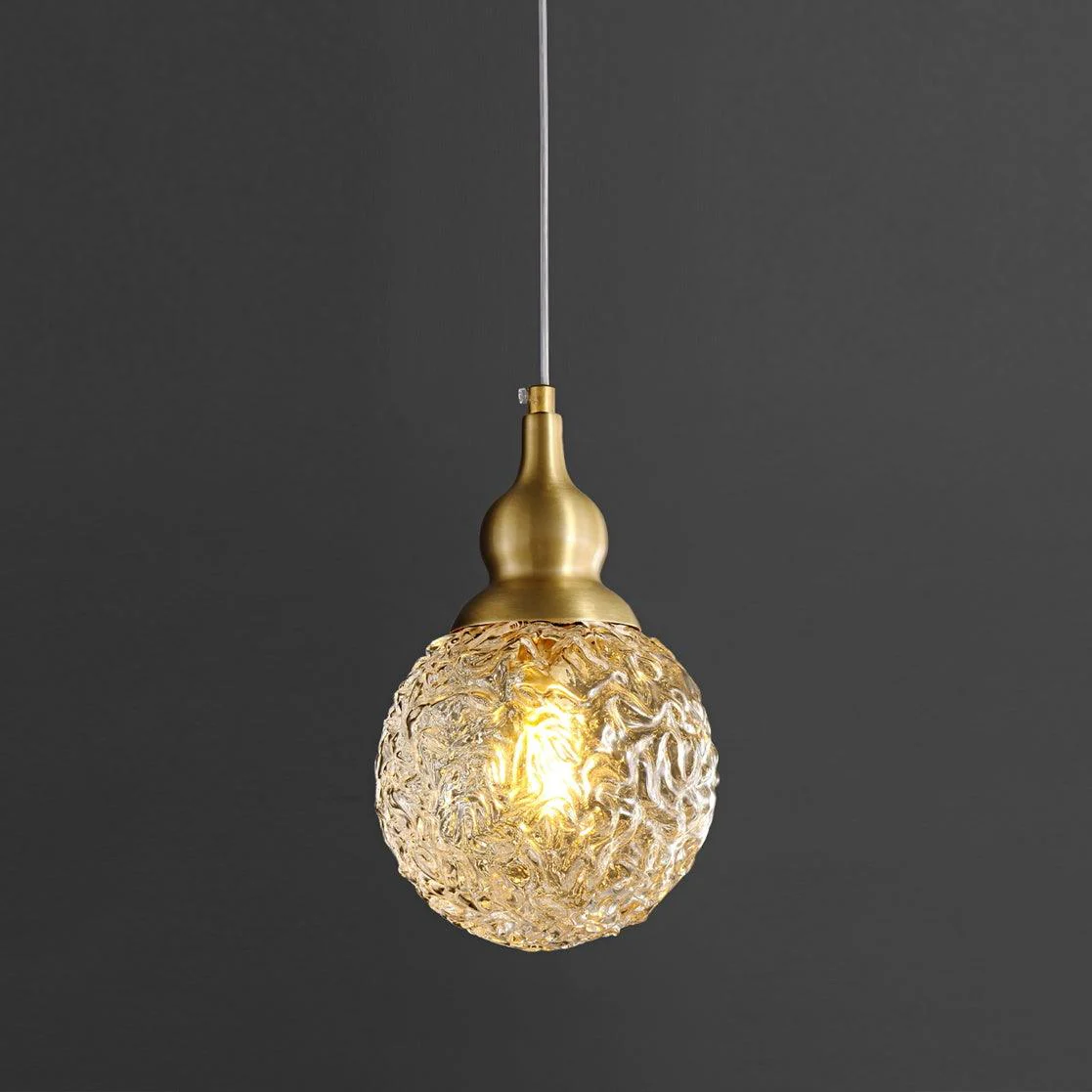 Tavirace Brass & Glass Glam Pendant Light - Image 16