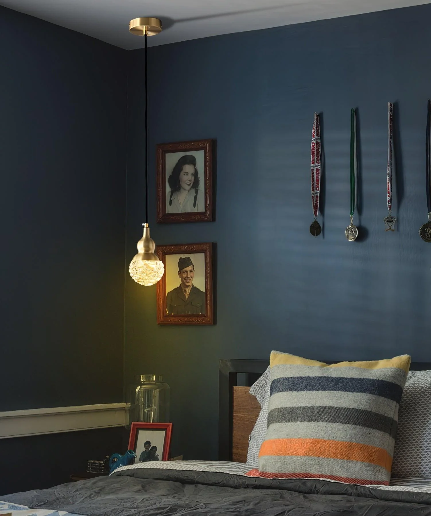 Tavirace Brass & Glass Glam Pendant Light - Image 5