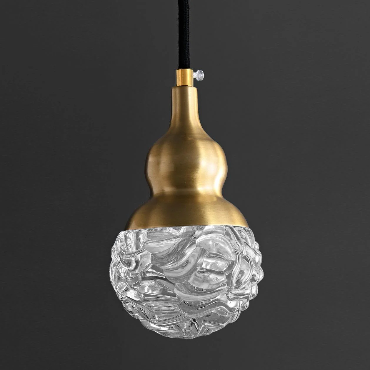 Tavirace Brass & Glass Glam Pendant Light - Image 9