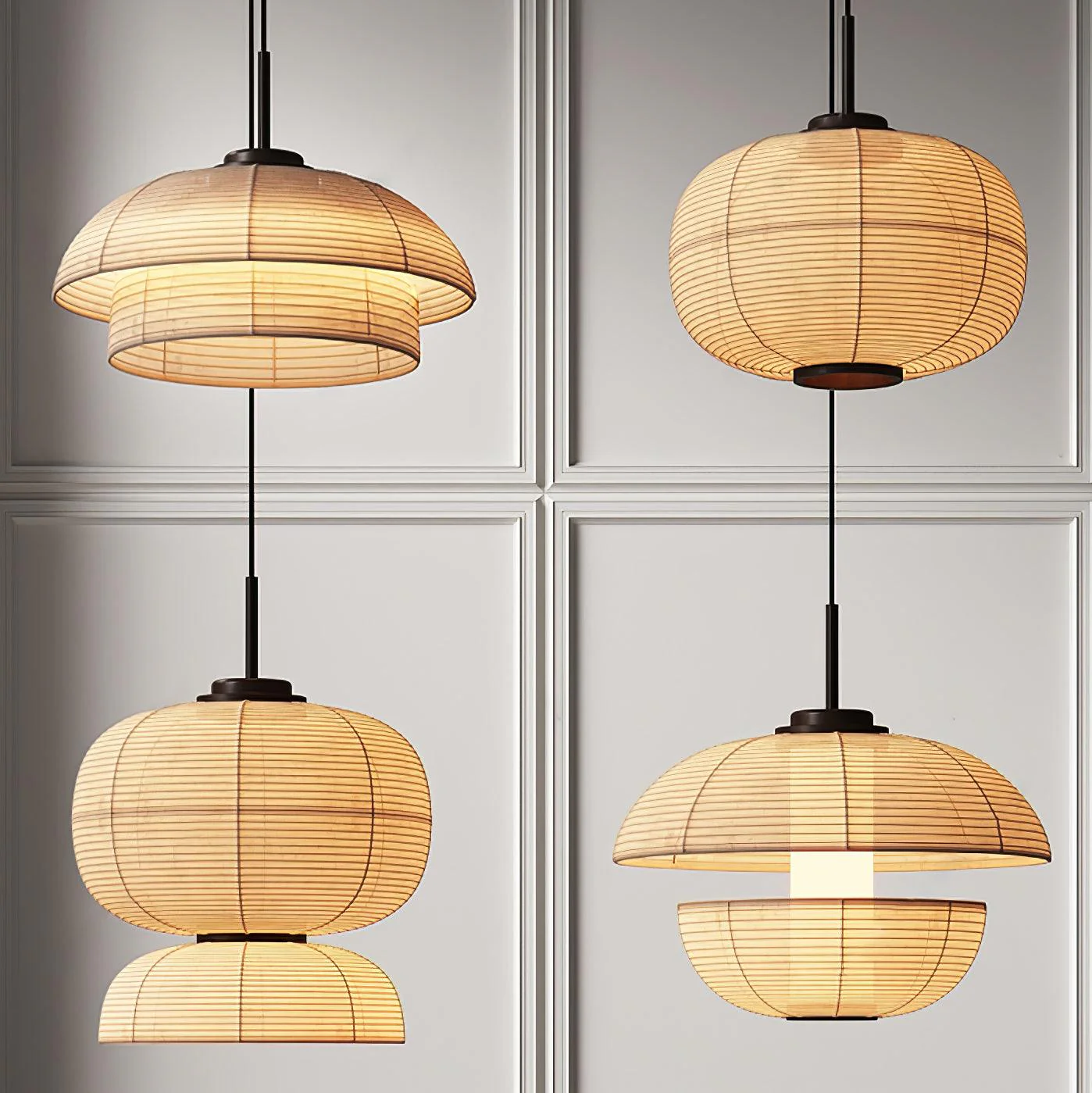Tavirce Fabric Artistic Pendant Light - Image 12