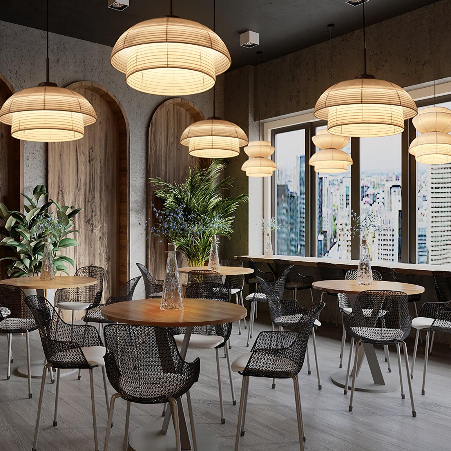 Tavirce Fabric Artistic Pendant Light - Image 16