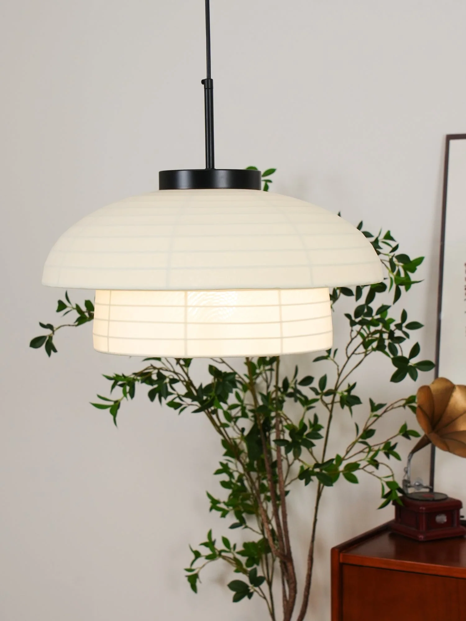 Tavirce Fabric Artistic Pendant Light - Image 21