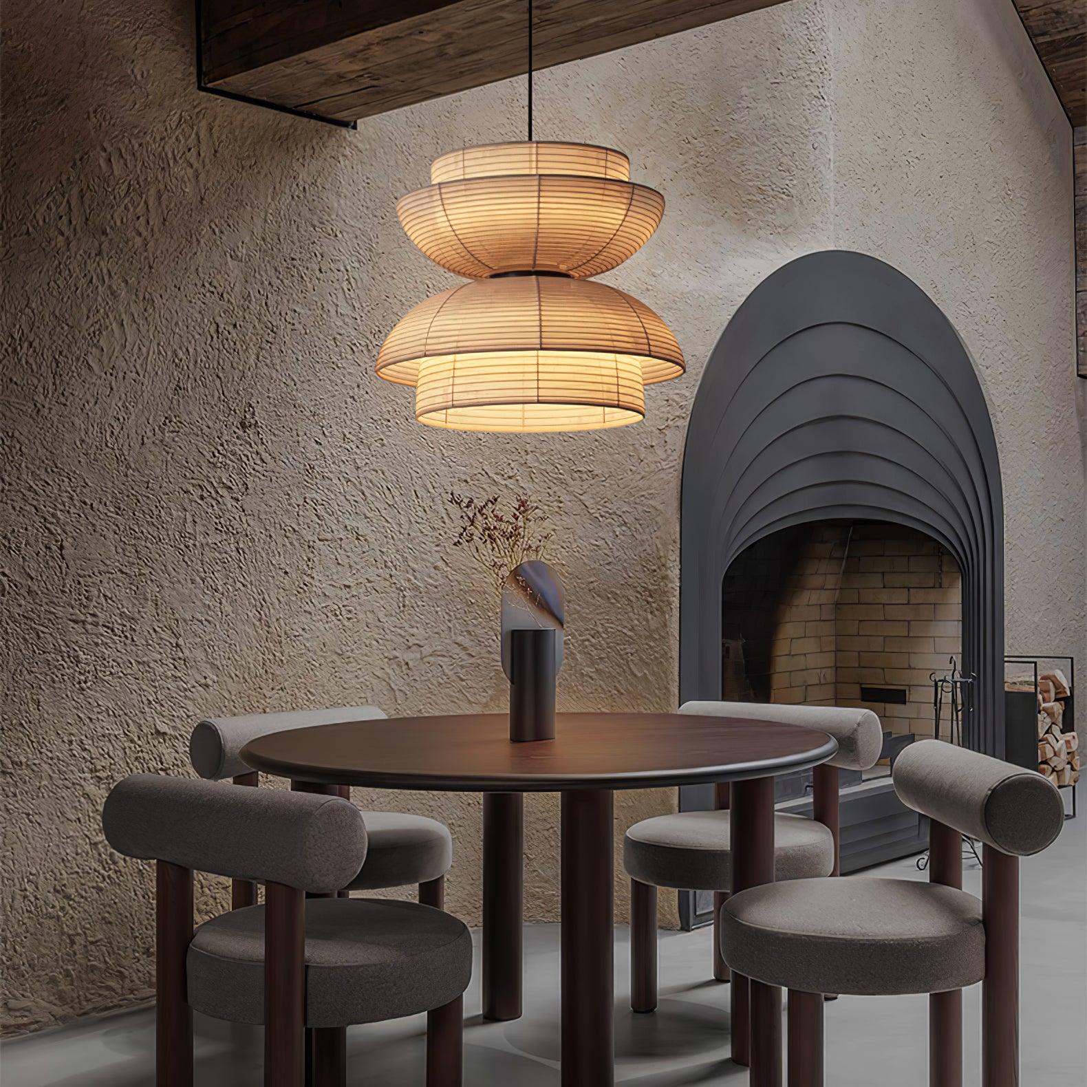 Tavirce Fabric Artistic Pendant Light - Image 4
