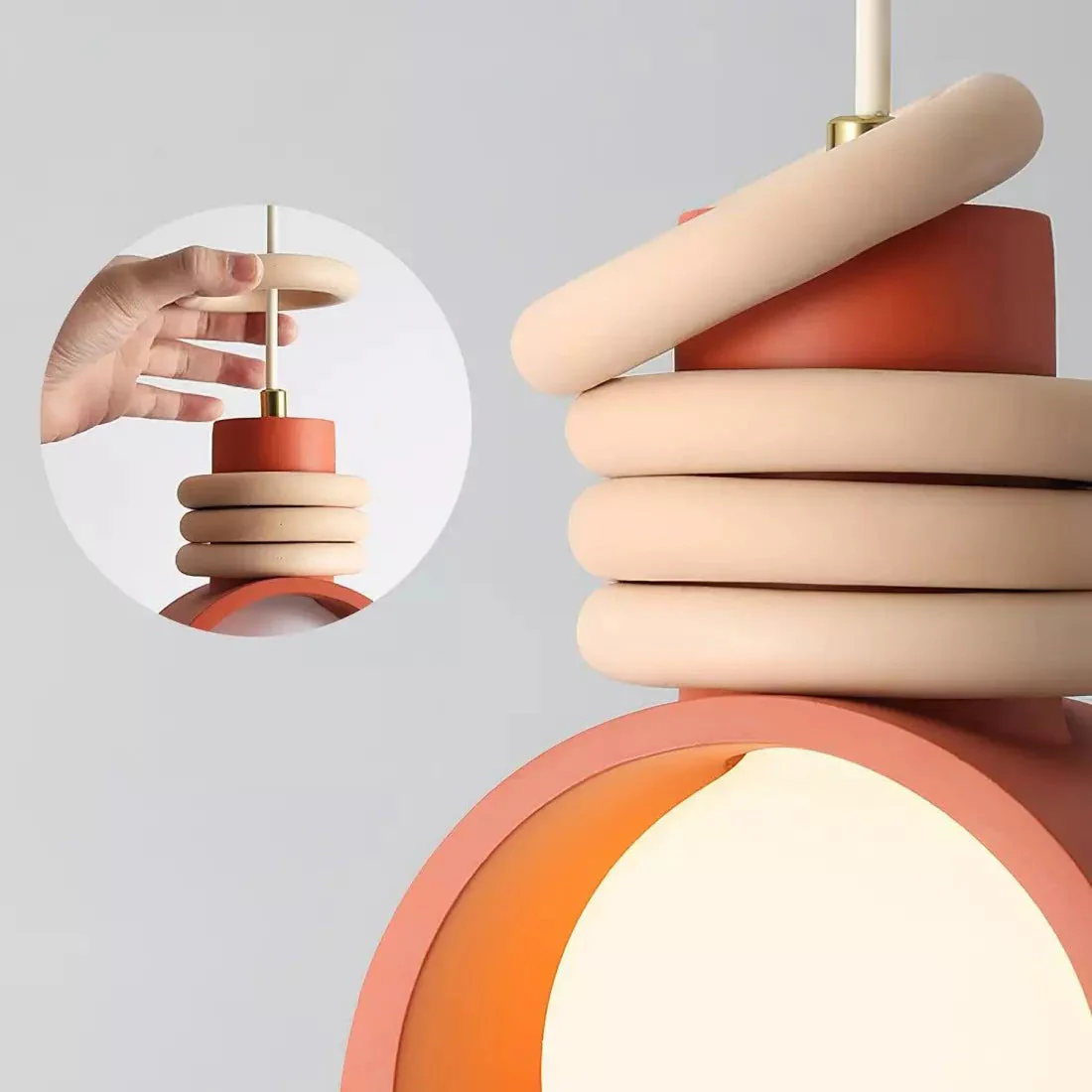 Terra Modern Resin Pendant Light - Image 13